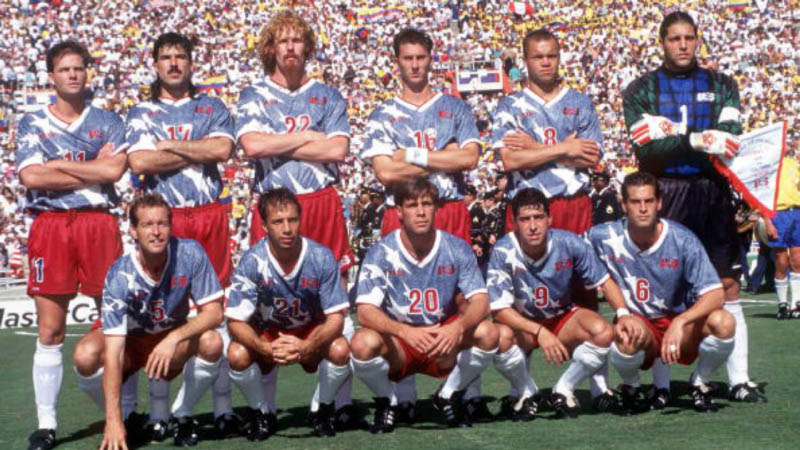 Американская сборная обыграла Колумбийцев в группе на чемпионате мира 1994 года