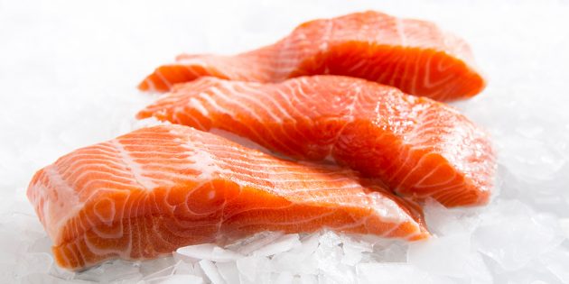 В каких продуктах витамин д: лосось