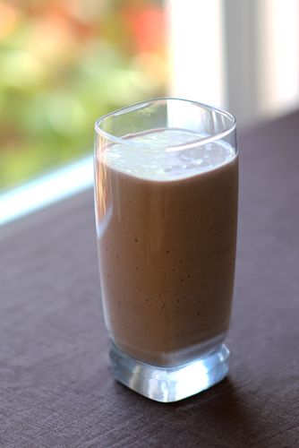 Chocolate Coconut Banana Protein Shake recipe photo