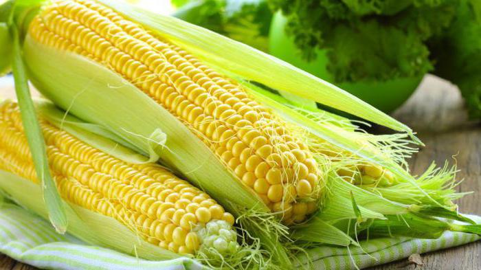 какие витамины находятся в кукурузе