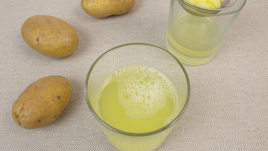 как правильно делать сок из картофеля