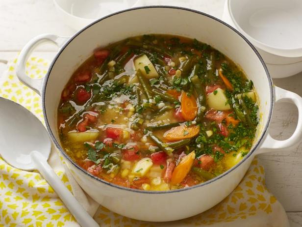 № 10: Вегетарианский суп со стручковой фасолью