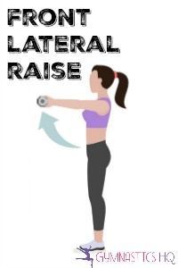 front lateral raise