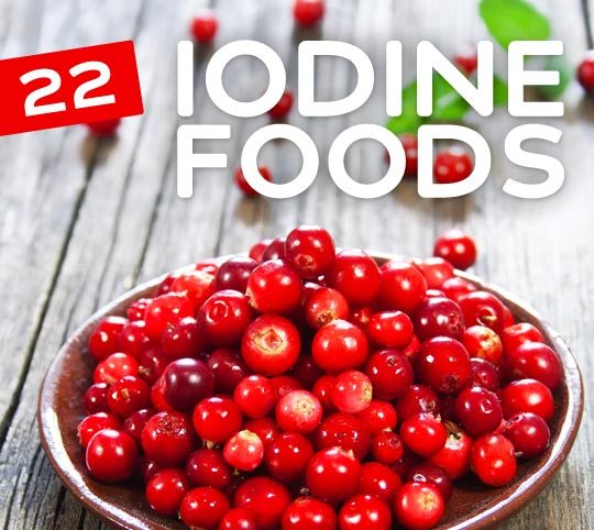 22 Iodine Rich Foods- this essential mineral is important in maintaining proper thyroid function and metabolic rates.