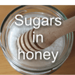 what sugars are in honey
