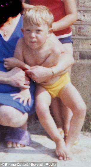 Mr Martin as a healthy-looking young child