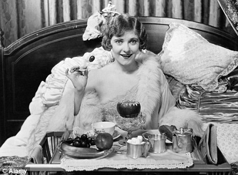 Eating in bed: Make sure you sit upright and prop up yourself with pillows, because hunching can squash the stomach and trigger indigestion