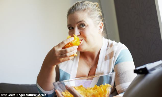 Most diets fail at about 8pm when people start snacking in front of the television