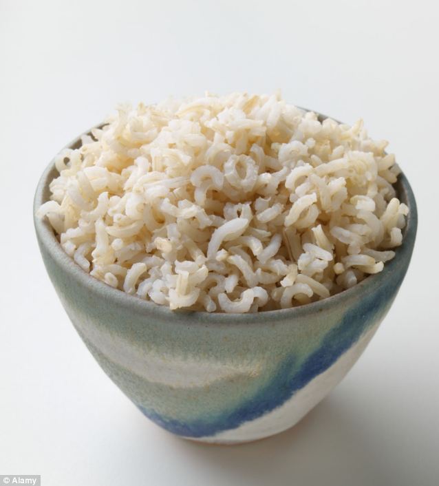 Researchers said both white and brown rice produced health benefits