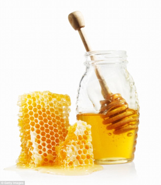 Glucose, fructose and carbs in honey will cause collagen damage - just like sugar