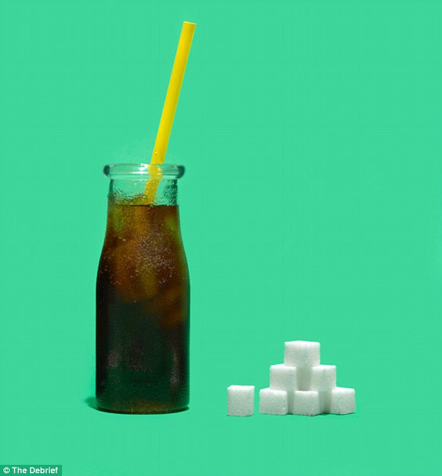 While the spirit in this drink has minimal sugar, the cola raises it up to 55% of your daily intake