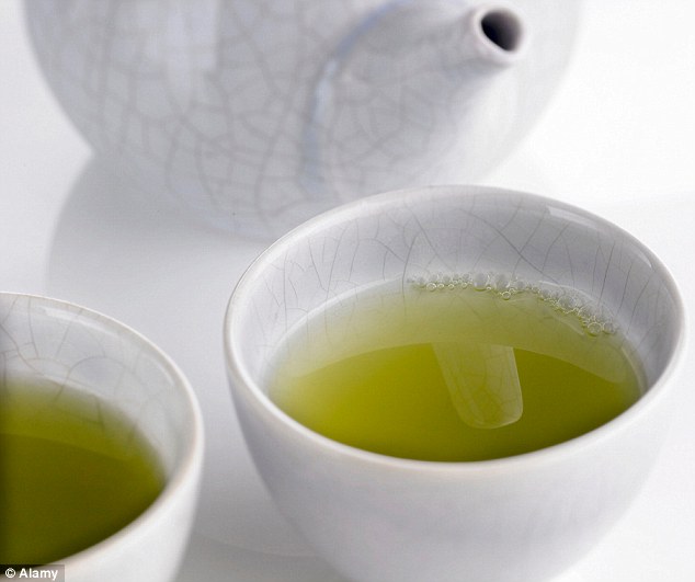 A teenager who developed a severe inflammation of the liver was shocked to discover it was due to the green tea she had been drinking to lose weight (file photo)