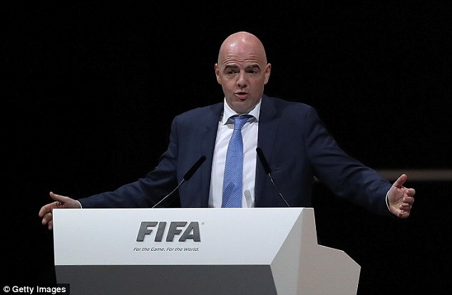 Former UEFA general secretary Gianni Infantino is the new president of world football