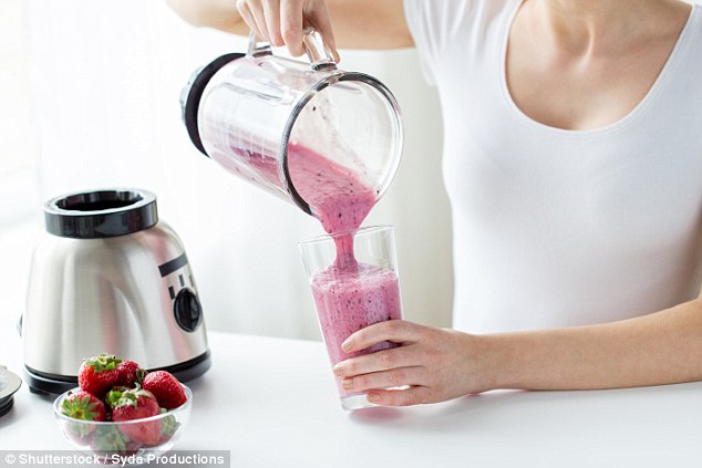 Smoothies packed with fruit can also be a bad idea, make sure to keep your portion right