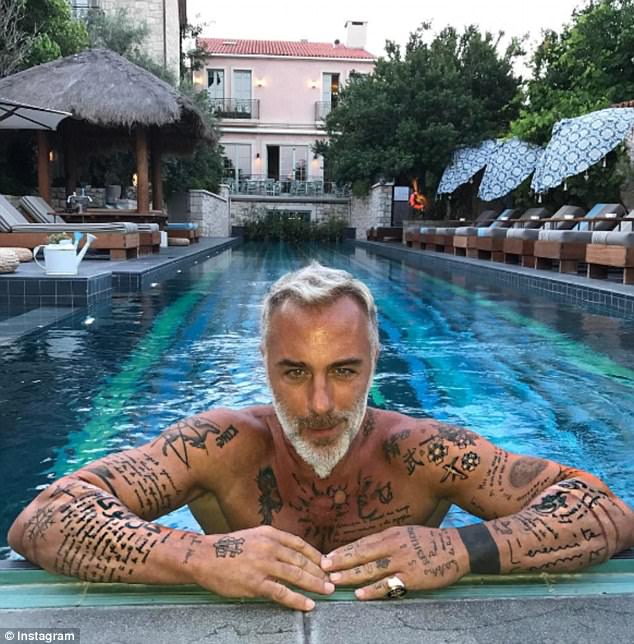 Vacchi, pictured in Turkey, is a life coach as well as an entrepreneur. The millionaire shot to fame after he went viral by sharing a video of himself emerging from an anti-aging chamber