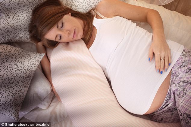 Pregnant women who sleep on their backs are more than twice as likely to suffer a stillbirth 