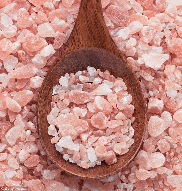 The latest fashion is for Himalayan salt, which is rumoured to be healthy and   is a pretty shade of delicate pink 