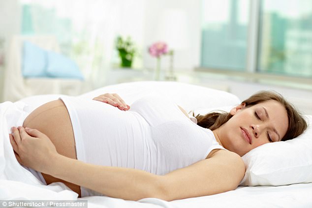 Pregnant women who sleep on their backs are more than twice as likely to suffer a stillbirth