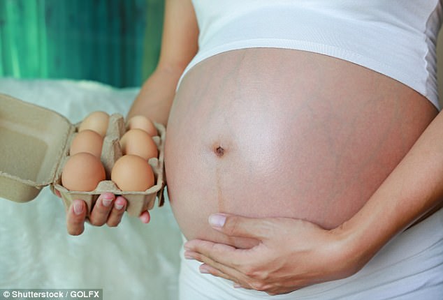 Pregnant women who eat up to nine eggs a day have babies with higher IQs, research suggests