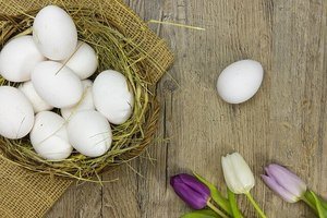 image of white eggs