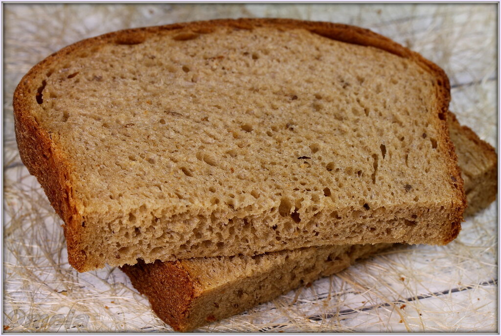Опара на ржаной закваске. Ржаной хлеб. Пшенично-ржаной хлеб. Душистый хлеб. Здоровый хлеб.