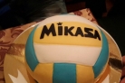 Торт "Волейбольный мяч"
