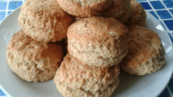Cottage cheese scones