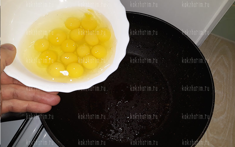 Фото 6 как жарить перепелиные яйца