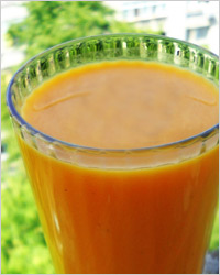 Морковно-облепиховый сок