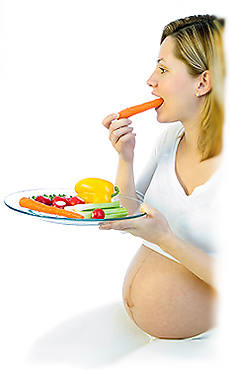 Питание беременной женщины.