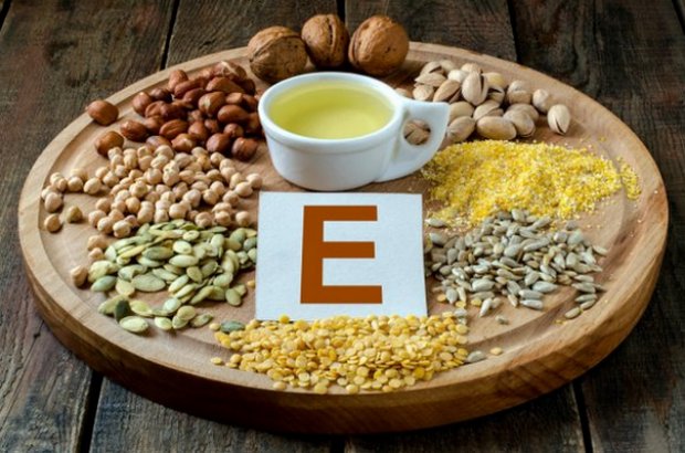 Продукты с содержанием витамина Е