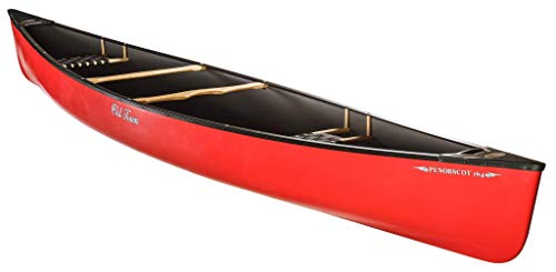 Old Town Penobscot 164 Touring Canoe (Red, 16 Feet 4 Inches)
