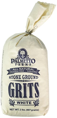 Palmetto Farms, Grits Stone Ground White, 32 Ounce