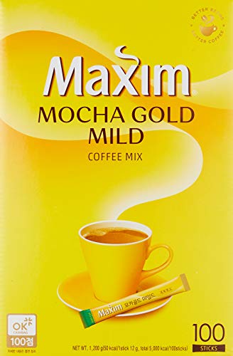 Maxim Mocha Gold Korean Instant Coffee