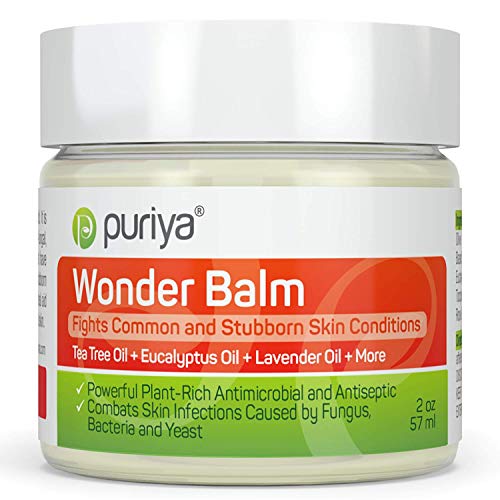 Puriya Tea Tree Oil Balm, Extra Strength Plant-Rich Fast Acting Relief - Wonder Balm Topical Ultra Care for...