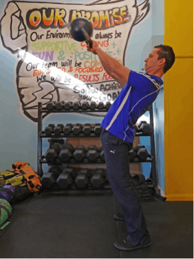 Hyperextension in the Kettlebell Swing