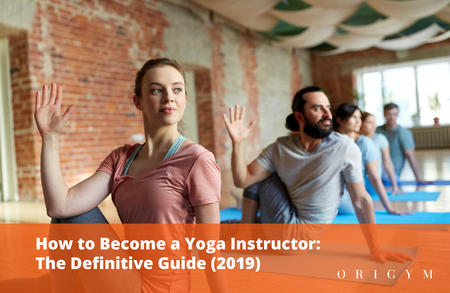 How to become a yoga instructor: header image showing yoga instructor