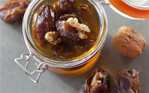 грецкие орехи с медом