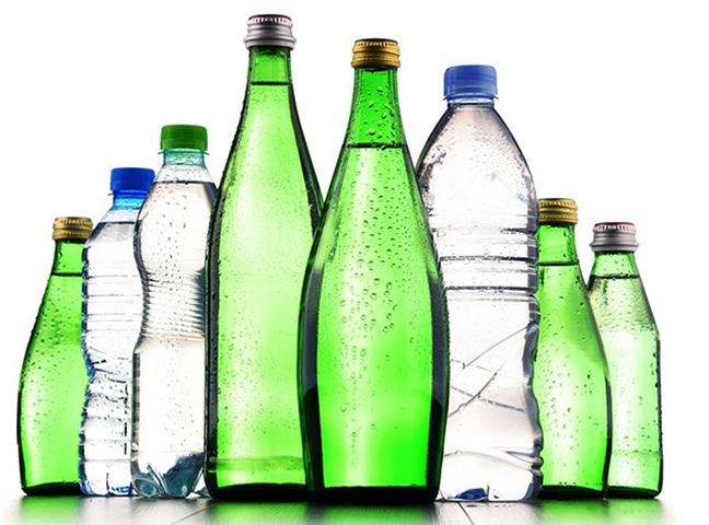 Бутылки с водородной водой