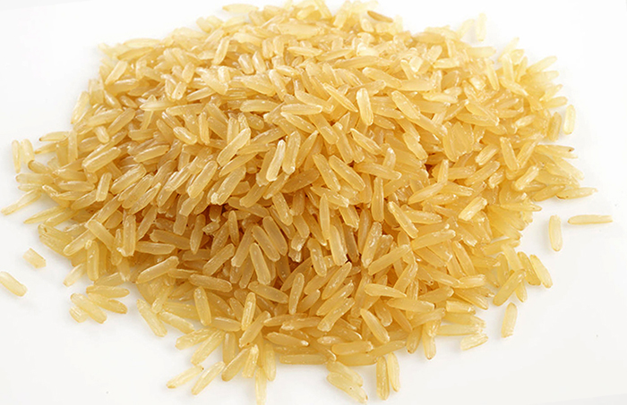 Как выглядит пропаренный рис