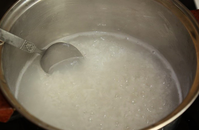 Приготовление рисового молока