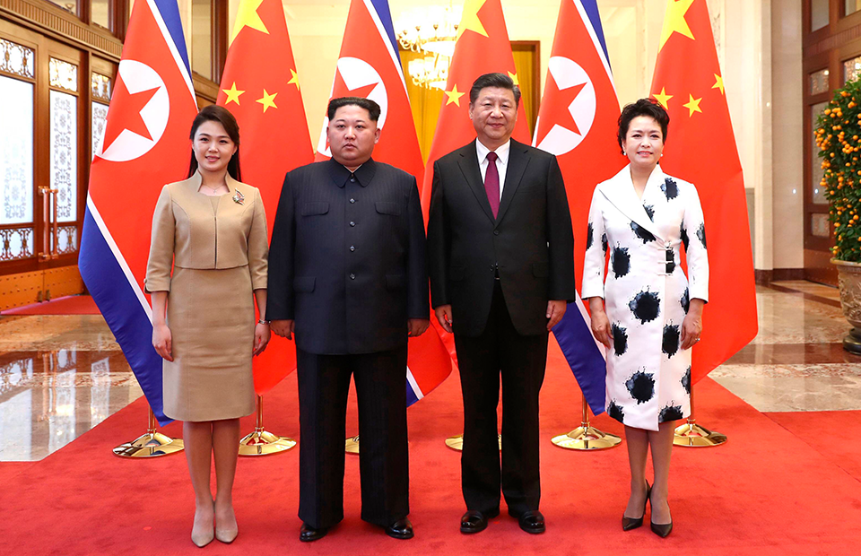 Ли Соль Чжу, Ким Чен Ын, Си Цзиньпин и Пэн Лиюань