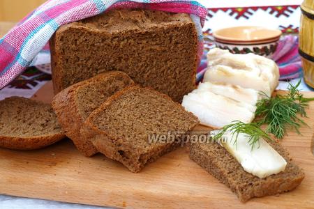 Фото рецепта Ржаной хлеб на солоде в хлебопечке