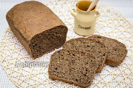 Фото рецепта Гречневый хлеб на солоде