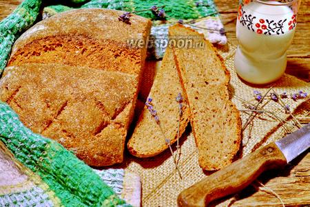 Фото рецепта Пшенично-ржаной хлеб на закваске