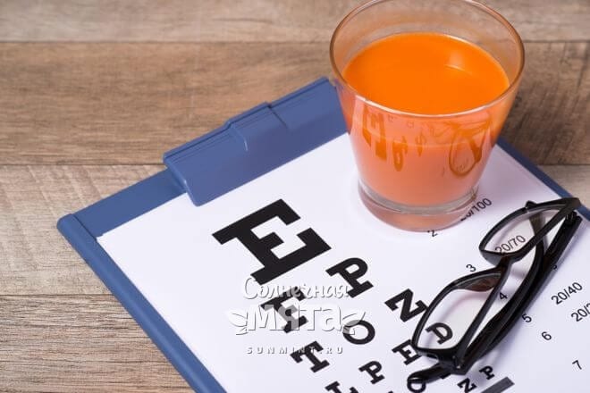 Нехватка витамина А влияет на остроту зрения