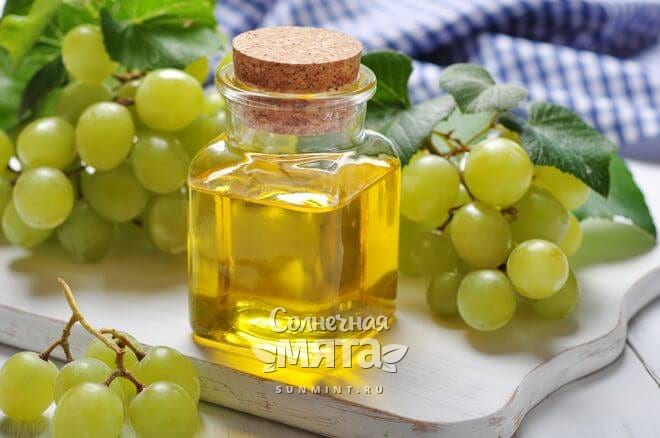 Из винограда получают масло