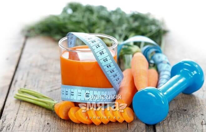 Морковный сок полезен в небольших количествах
