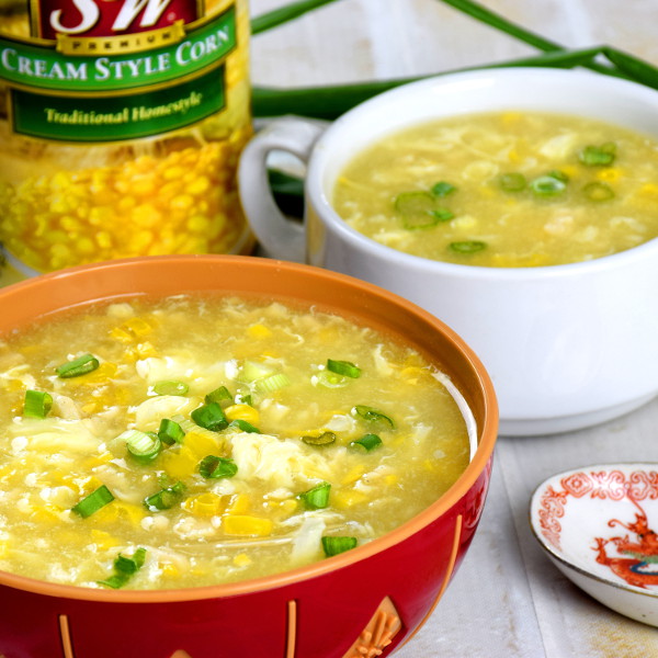 chicken and corn soup