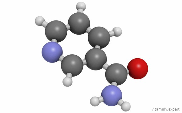 Молекула витамина PP